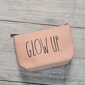 Rae Dunn Blush Pink Zipper Pouch